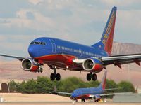 N241WN @ KLAS - Southwest Airlines / 2006 Boeing 737-7H4 / My 1500th upload...! - by Brad Campbell