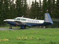 N5808N @ LKPR - Mooney M20J - by Martin Myslivec