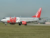 G-CELX @ LKPR - Boeing 737-377 - by Martin Myslivec
