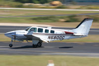 N580GC @ PDK - Taxing to Epps Air Service - by Michael Martin