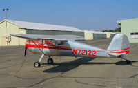 N72122 @ O52 - 1946 Cessna 140 @ Sutter County Airport (Yuba City), CA - by Steve Nation