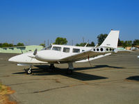 N8781C @ O52 - Antik Teak 1976 Piper PA-34-200T minus wingtip visiting from Oregon @ Sutter County Airport (Yuba City), CA - by Steve Nation