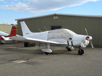 N44675 @ AJO - 1974 Piper PA-28-140 with cockpit cover @ Corona Municipal Airport, CA - by Steve Nation