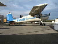 N5668E @ AJO - Tail-dragging (!) 1959 Cessna 150 @ Corona Municipal Airport, CA - by Steve Nation