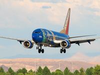 N727SW @ KLAS - Southwest Airlines - 'Nevada One' / 1999 Boeing 737-7H4 - by Brad Campbell