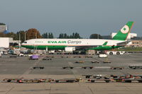B-16110 @ BRU - waiting to be unloaded