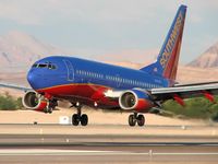 N496WN @ KLAS - Southwest Airlines / 2004 Boeing 737-7H4 - by SkyNevada - Brad Campbell