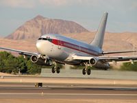 N5177C @ KLAS - J.A.N.E.T. Airlines - EG & G / 1974 Boeing 737-200 - by Brad Campbell