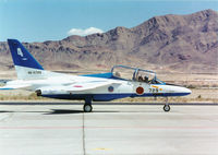 46-5729 @ NELLIS AFB - Kawasaki T-4/Blue Impulse,JASDF - by Ian Woodcock