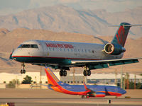N17275 @ KLAS - America West Express - (Mesa Airlines) / 1998 Bombardier Inc CL-600-2B19 - by SkyNevada - Brad Campbell