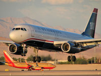 N656AW @ KLAS - US Airways / 1999 Airbus Industrie A320-232 - by Brad Campbell