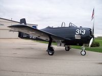 N313WB @ KRFD - North American T-28B - by Mark Pasqualino