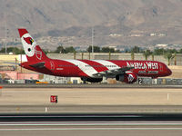 N908AW @ KLAS - America West Airlines - 'Arizona Cardinals' / 1989 Boeing 757-2G7 - by Brad Campbell