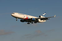 OH-LGB @ BRU - arrival of a special flight from Helsinki