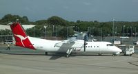 VH-SBV @ YBNE - DHC-8-315 Sunstate Airlines