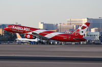N908AW @ LAS - America West Airlines N908AW Arizona Cardinals (FLT AWE575) climbing out from RWY 25R enroute to San Francisco Int'l (KSFO).