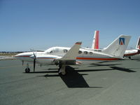 VH-DRB @ YPJT - Cessna 421C Photograhic Survey Aircraft - by Lachlan Brendan
