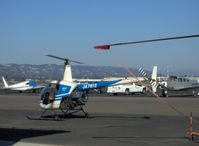 JA7812 @ CMA - 0000 ROBINSON R22 BETA, Lycoming O-360 derated to 131 Hp, engine runup - by Doug Robertson