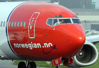 LN-KKU @ EGCC - Norwegian close up - by Kevin Murphy