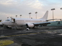 N921AW @ MMMX - Boeing 737-53A MSN 24921. On Mexicana maintance ramp prior to ferry by J. Boling - by John J. Boling