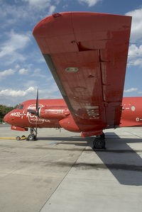 G-OPFW @ VIE - Parcelforce HS748