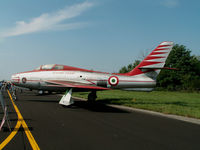 MM53-6845 - F-84F/Rivolto-Udine,Italy - by Ian Woodcock