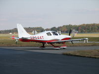 N2544T @ GSO - This guy is flying from the right seat. - by Sam Andrews