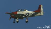 N65491 @ GSB - The Richmond Trojan, this time leaving Seymour Johnson AFB