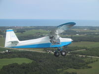 N8056A - Just Aircraft Highlander over Door County, WI - by Just Aircraft