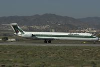 I-DAWH @ AGP - Alitalia MD80 - by Yakfreak - VAP