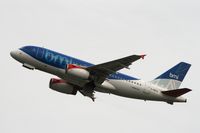 G-DBCG @ LHR - BMI Airbus A319 departing London Heathrow