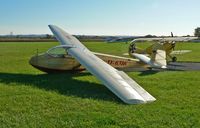 N144KA @ 8N1 - Pretty German glider shows off her lines in the bright autumn sun. - by Daniel L. Berek