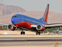 N343SW @ KLAS - Southwest Airlines / 1989 Boeing 737-3H4 / This is the plane I flew on from Vegas to Austin as Flight 68 - Sept., 27, 2007 - by Brad Campbell
