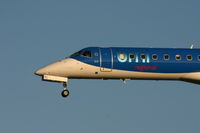 G-RJXC @ BRU - close-up shortly before landing on rwy 25L
