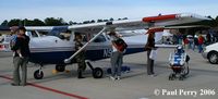 N991CP @ GSB - This may be one of the first rides for future Raptor and Lightning II drivers