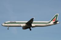 I-BIXC @ LHR - I-BIXC  Airbus A321-112  Alitalia - by Mark Giddens