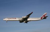 A7-AGA @ LHR - A7-AGA  Airbus A340-642  Qatar Airways