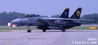 164342 @ NTU - Taxiing back in, one of the last of the Big Fighters.