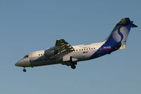 OO-DJH @ BRU - descending to rwy 02 late in the afternoon