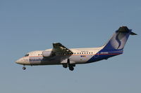 OO-DJG @ BRU - shortly to land on rwy 25L