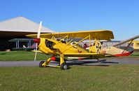 N49JA @ 8N1 - Now Snoopy has a Yellow Baron to contend with as well! - by Daniel L. Berek