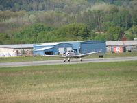 N8211V @ IPT - Just before touchdown - by Sam Andrews