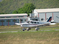 N8211V @ IPT - Turning off headed for the hangar - by Sam Andrews