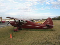 N97297 @ AJO - 1948 Universal Stinson 108 as NC97297@ Corona Municipal airport, CA - by Steve Nation