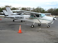 N9596T @ AJO - 1966 Piper PA-28-180 @ Corona Municipal Airport, CA - by Steve Nation