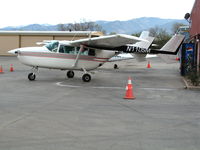N110SM @ AJO - 1964 Cessna 337 @ Corona Municipal Airport, CA - by Steve Nation