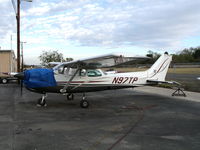 N97TP @ AJO - Pilot Training Corp. 1981 Cessna 172RG with cowling covered @ Corona Municipal Airport, CA - by Steve Nation
