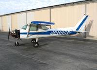 N4008V @ AJO - Air Corona 1975 Cessna 150M minus cowling cover @ Corona Municipal Airport, CA - by Steve Nation