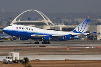 N196UA @ LAX - United Airlines N196UA (FLT UAL891) departing RWY 25R enroute to Narita Int'l (RJAA).