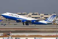 N196UA @ LAX - United Airlines N196UA (FLT UAL891) departing RWY 25R enroute to Narita Int'l (RJAA).